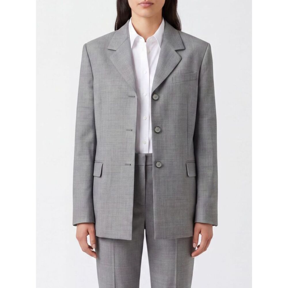 Magda Butrym Women Magda Butrym Single-Breasted Three-Button Wool Blazer